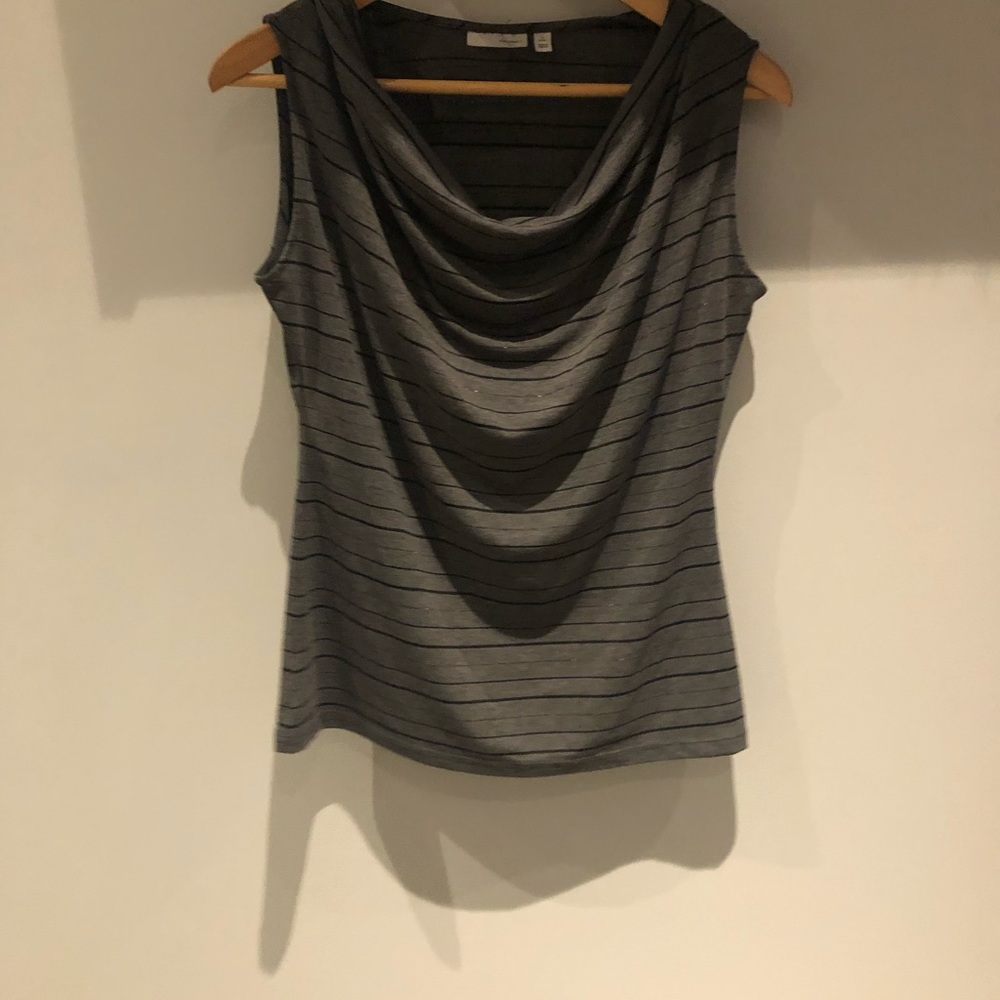 Halogen grey tank top Large